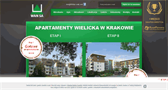 Desktop Screenshot of apartamentywielicka.pl